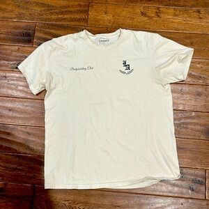 Men’s Legacy Ivory SS tee. Barely worn-Size Large